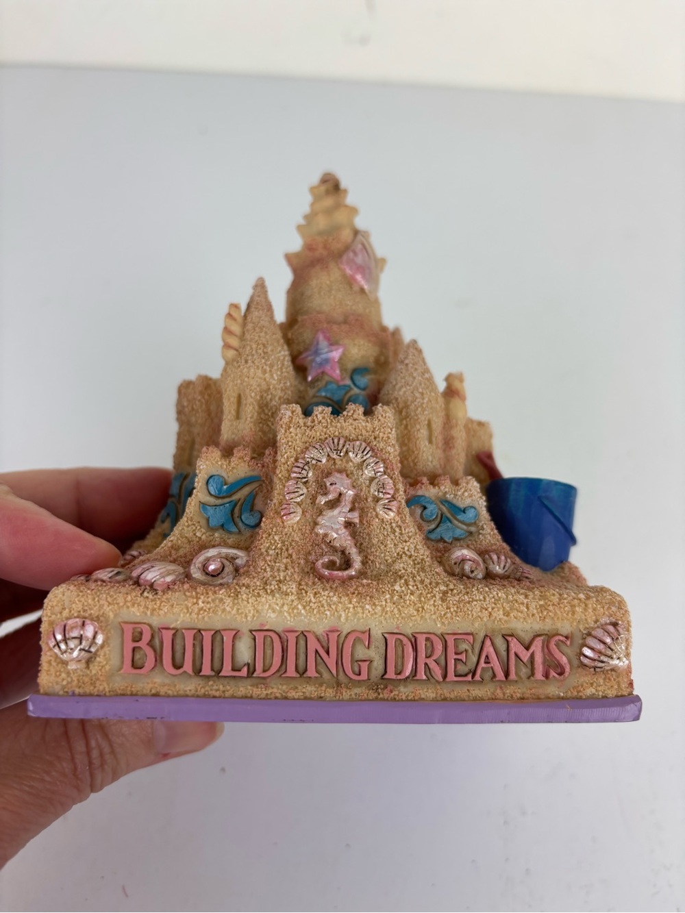 Jim Shore-Building Dreams-Sandcastle-Beach/Sand/Shells/Bucket - Picture 9 of 9